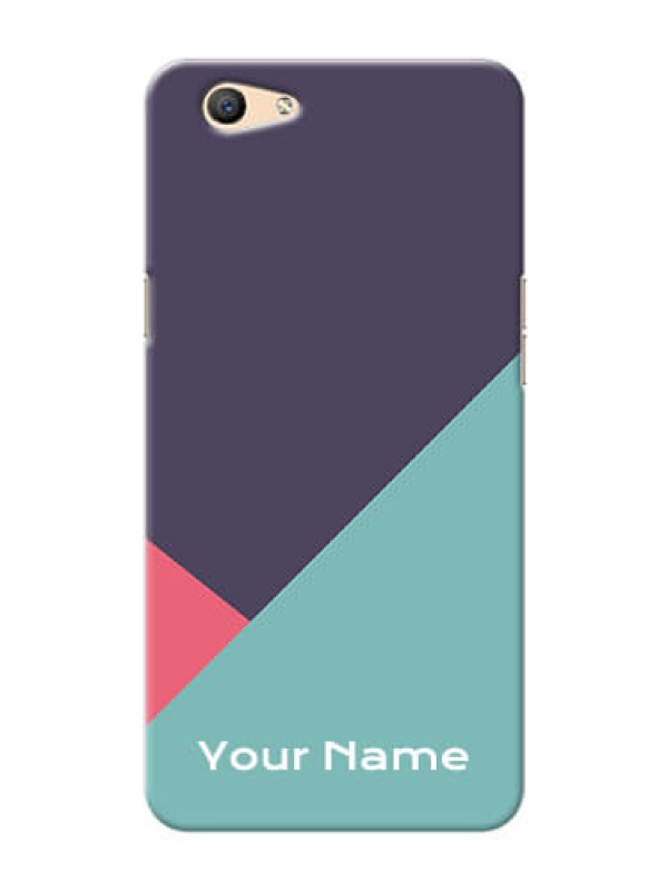 Custom Oppo F1S Custom Phone Cases: Tri Color abstract Design