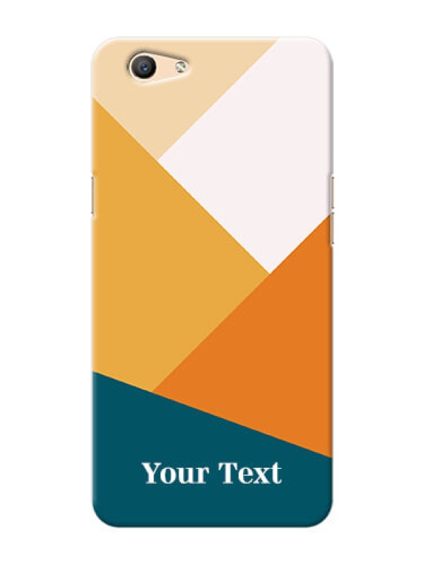 Custom Oppo F1S Custom Phone Cases: Stacked Multi-colour Design