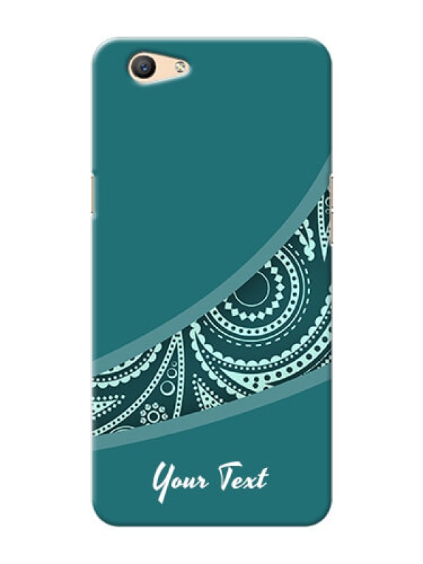 Custom Oppo F1S Custom Phone Covers: semi visible floral Design