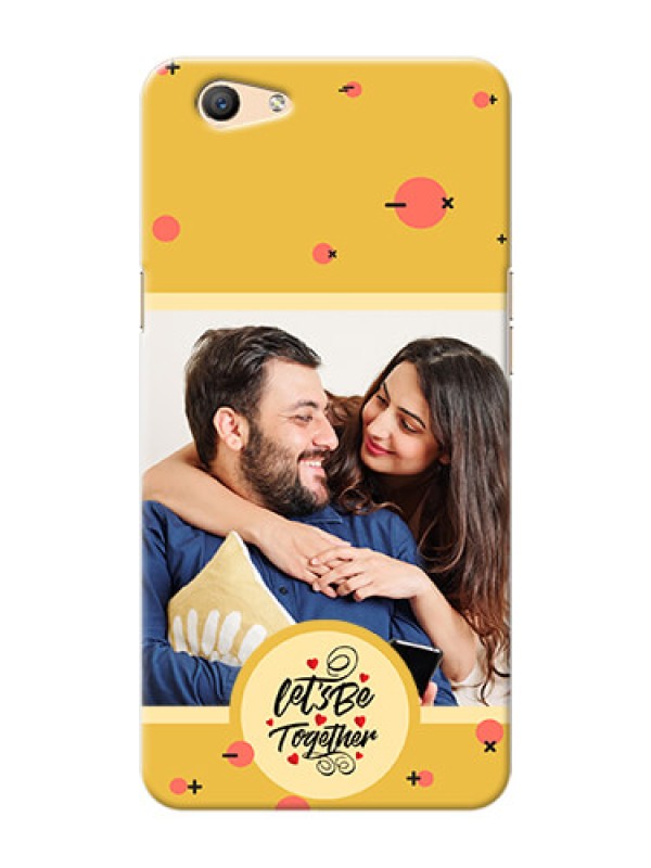 Custom Oppo F1S Back Covers: Lets be Together Design