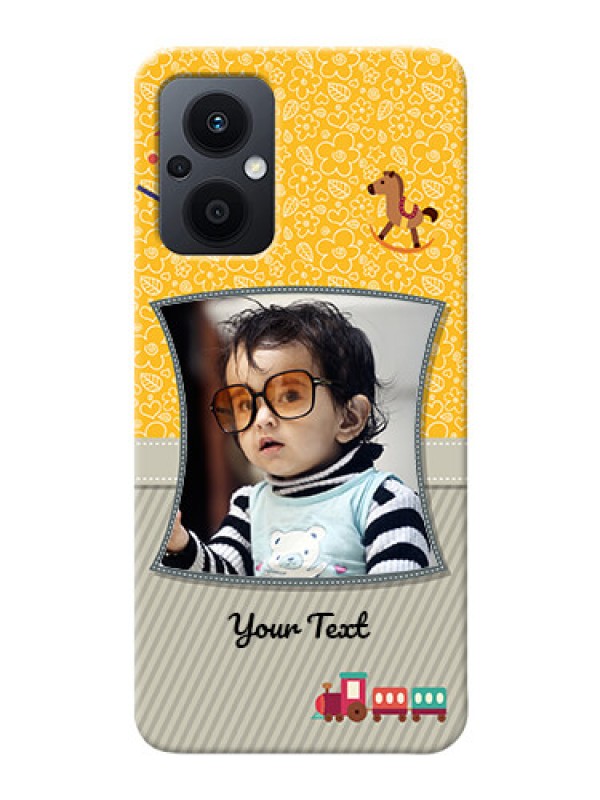 Custom Oppo F21 Pro 5G Mobile Cases Online: Baby Picture Upload Design