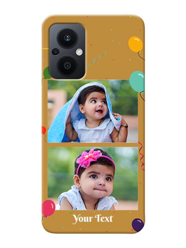 Custom Oppo F21 Pro 5G Phone Covers: Image Holder with Birthday Celebrations Design