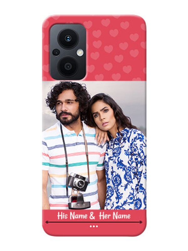 Custom Oppo F21 Pro 5G Mobile Cases: Simple Love Design