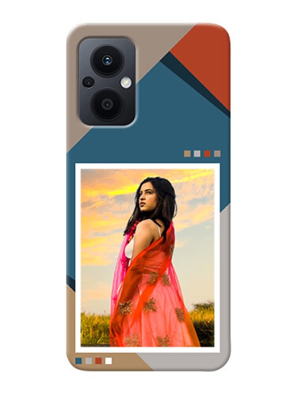 Custom Oppo F21 Pro 5G Mobile Back Covers: Retro color pallet Design