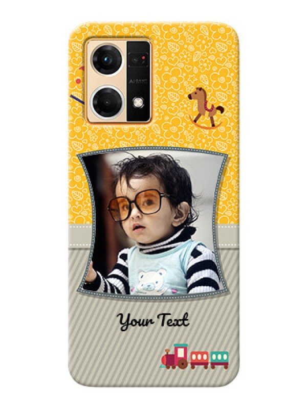 Custom Oppo F21 Pro Mobile Cases Online: Baby Picture Upload Design