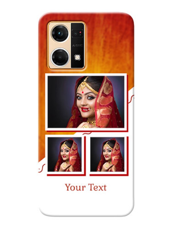 Custom Oppo F21 Pro Personalised Phone Cases: Wedding Memories Design 