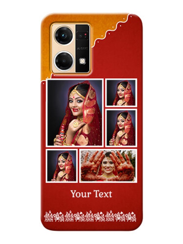 Custom Oppo F21 Pro customized phone cases: Wedding Pic Upload Design