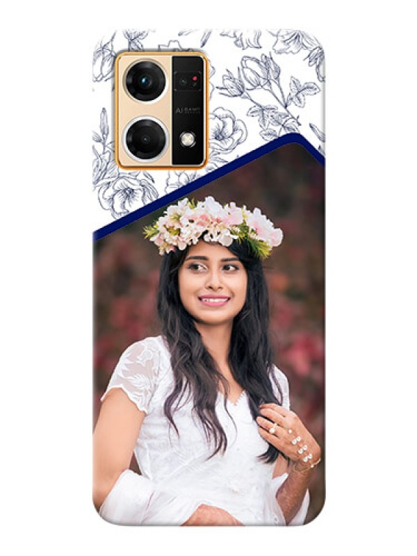 Custom Oppo F21 Pro Phone Cases: Premium Floral Design