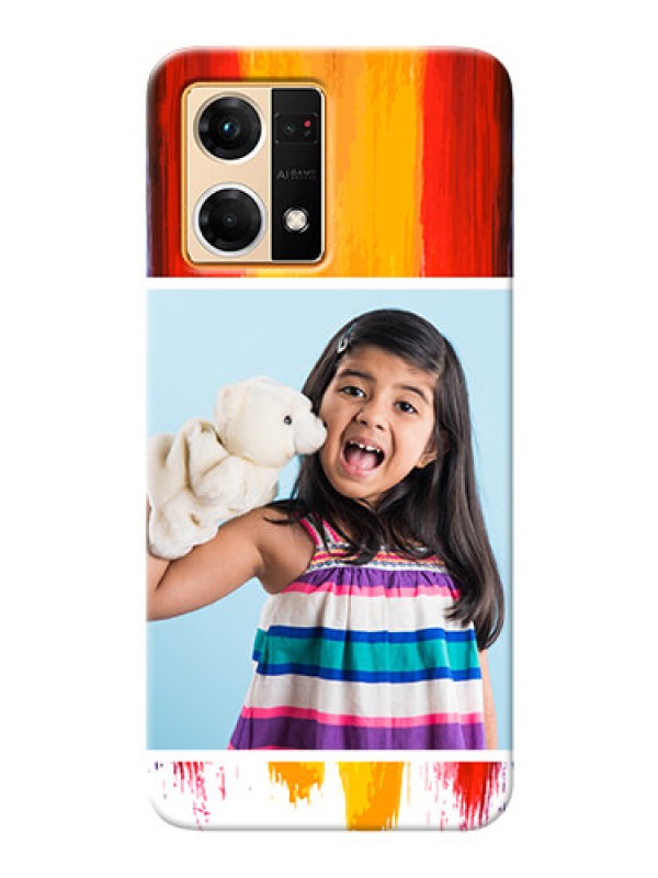 Custom Oppo F21 Pro custom phone covers: Multi Color Design