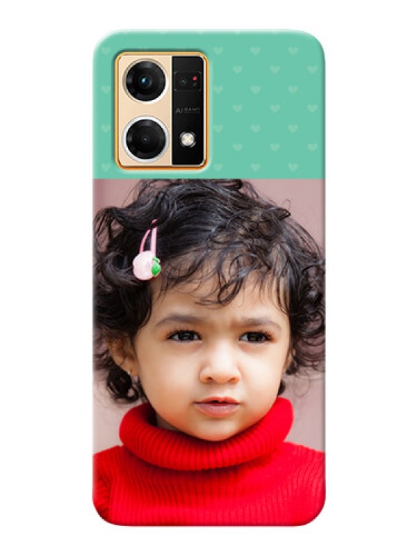 Custom Oppo F21 Pro mobile cases online: Lovers Picture Design
