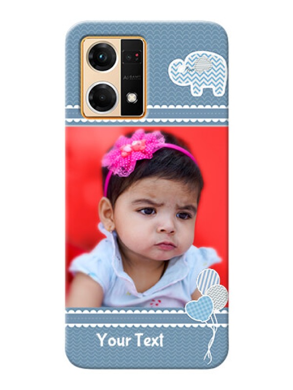 Custom Oppo F21 Pro Custom Phone Covers with Kids Pattern Design