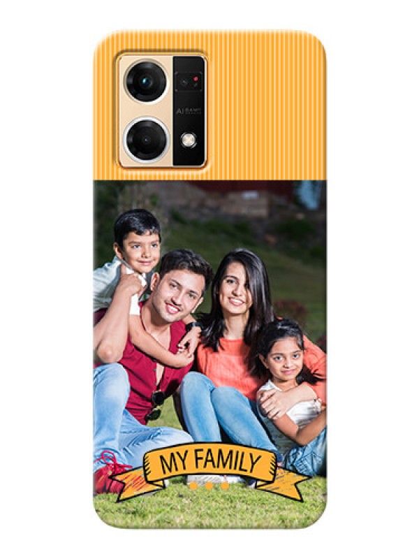 Custom Oppo F21 Pro Personalized Mobile Cases: My Family Design