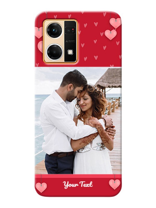 Custom Oppo F21 Pro Mobile Back Covers: Valentines Day Design