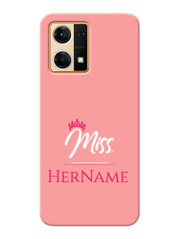 Custom Oppo F21 Pro Custom Phone Case Mrs with Name