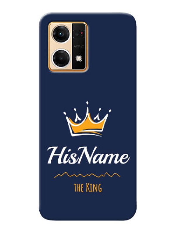 Custom Oppo F21 Pro King Phone Case with Name
