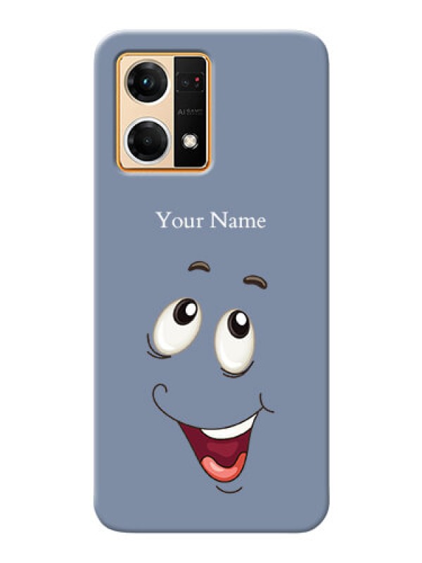 Custom Oppo F21 Pro Phone Back Covers: Laughing Cartoon Face Design
