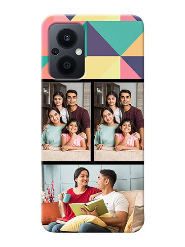 Custom Oppo F21s Pro 5G personalised phone covers: Bulk Pic Upload Design