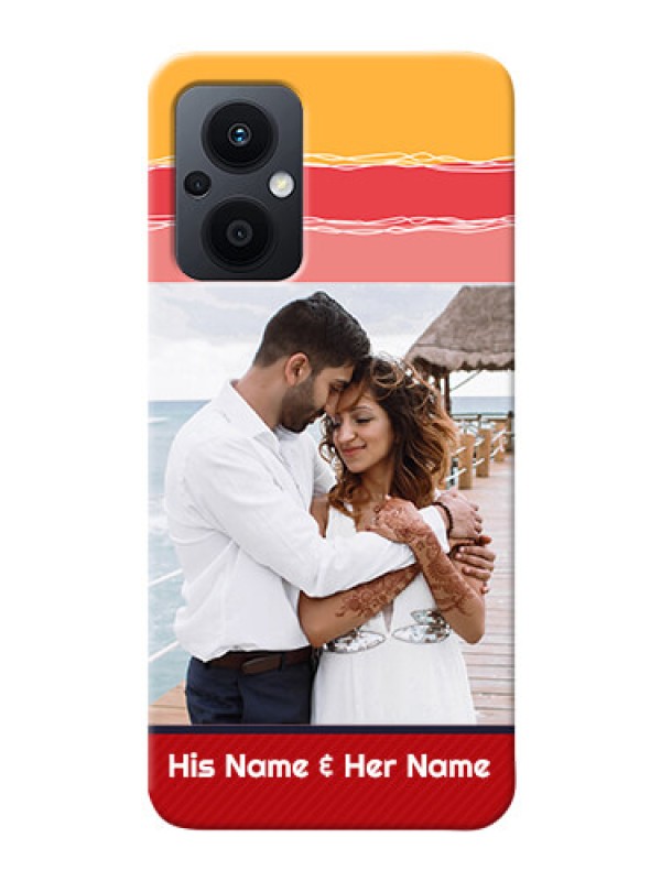 Custom Oppo F21s Pro 5G custom mobile phone covers: Colorful Case Design