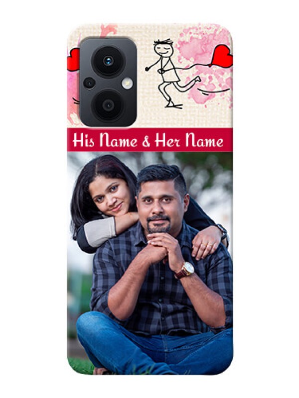 Custom Oppo F21s Pro 5G phone back covers: You and Me Case Design