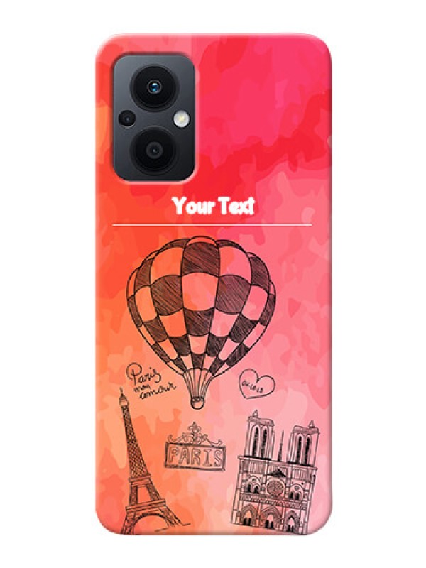 Custom Oppo F21s Pro 5G Personalized Mobile Covers: Paris Theme Design