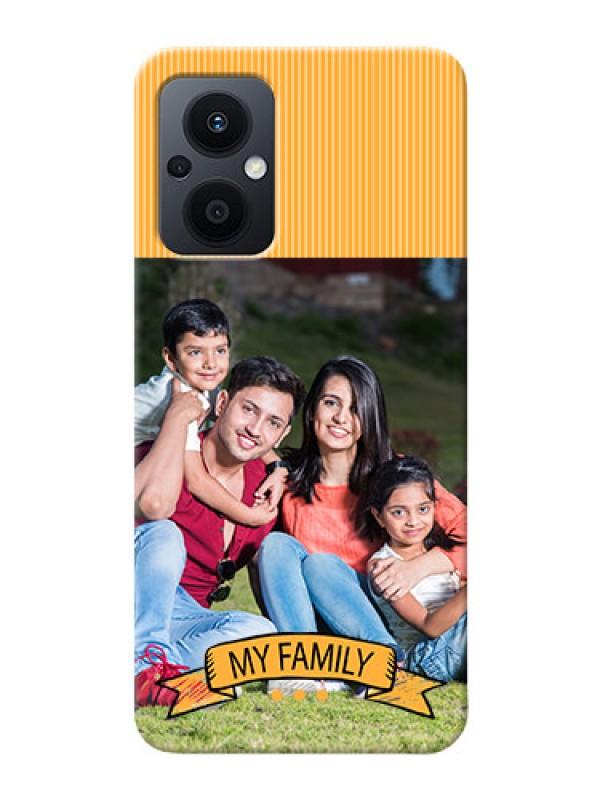 Custom Oppo F21s Pro 5G Personalized Mobile Cases: My Family Design