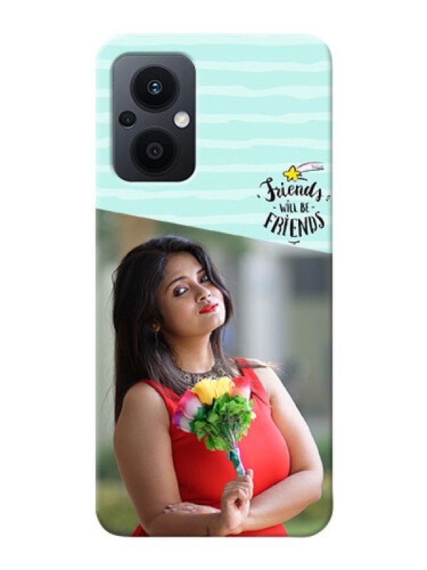 Custom Oppo F21s Pro 5G Mobile Back Covers: Friends Picture Icon Design
