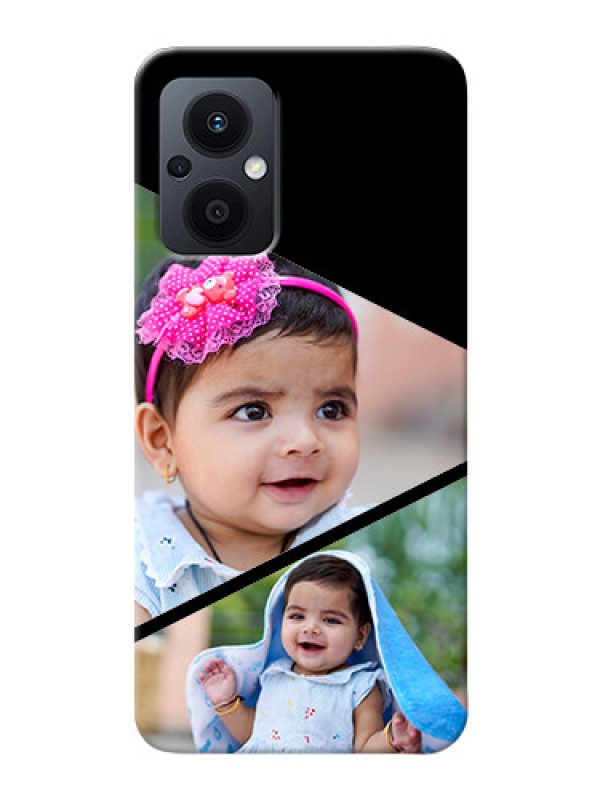 Custom Oppo F21s Pro 5G mobile back covers online: Semi Cut Design