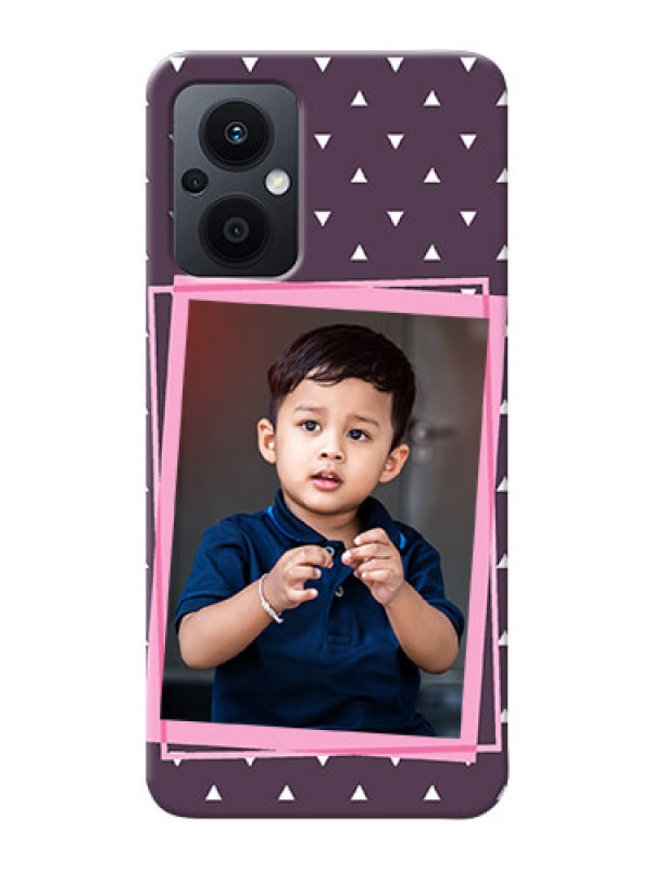 Custom Oppo F21s Pro 5G Phone Cases: Triangle Pattern Dotted Design