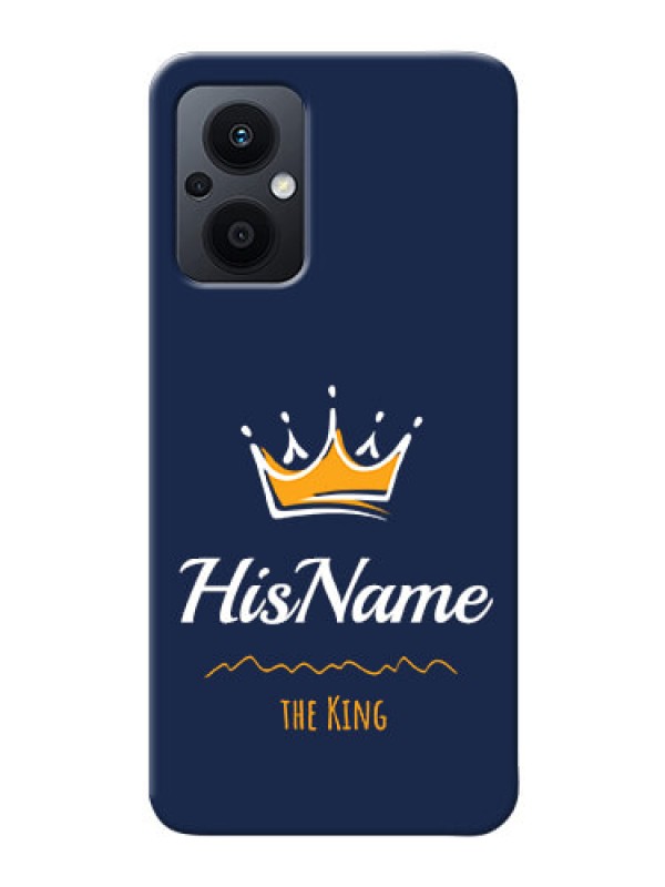Custom Oppo F21s Pro 5G King Phone Case with Name