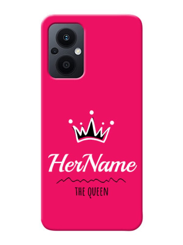 Custom Oppo F21s Pro 5G Queen Phone Case with Name