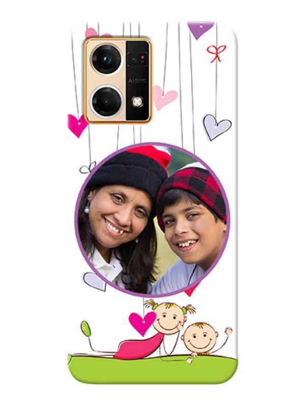 Custom Oppo F21s Pro Mobile Cases: Cute Kids Phone Case Design
