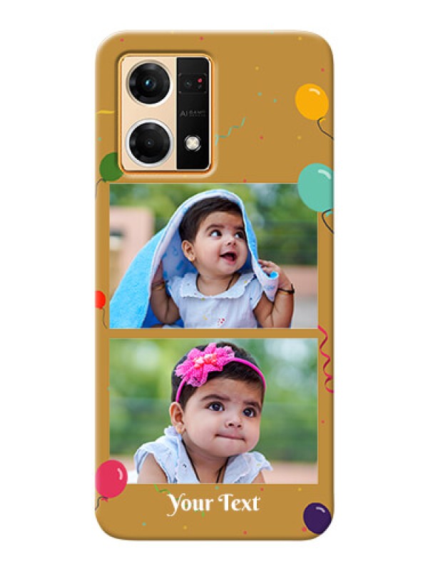 Custom Oppo F21s Pro Phone Covers: Image Holder with Birthday Celebrations Design