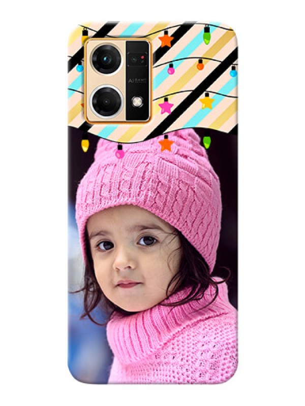 Custom Oppo F21s Pro Personalized Mobile Covers: Lights Hanging Design