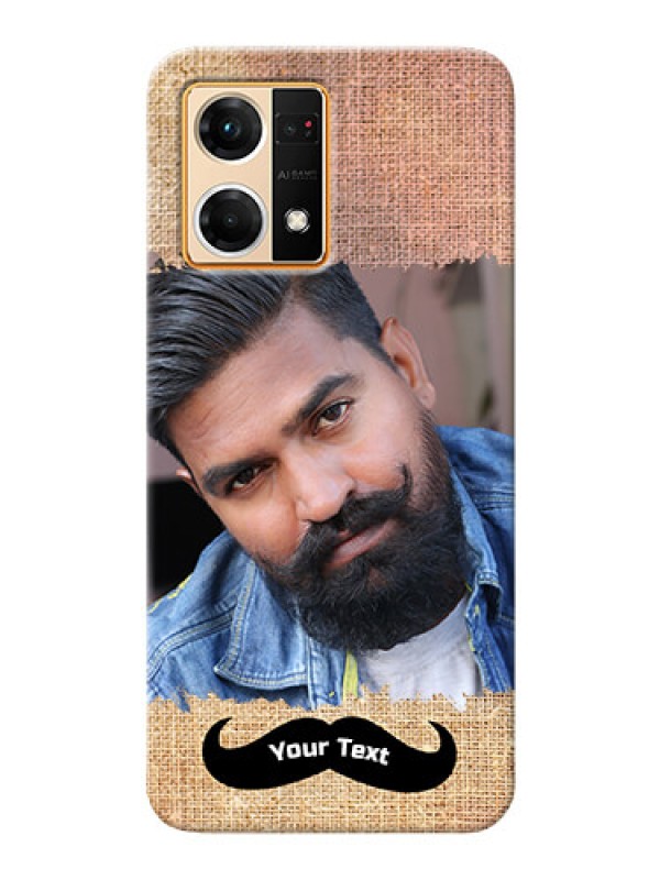 Custom Oppo F21s Pro Mobile Back Covers Online with Texture Design
