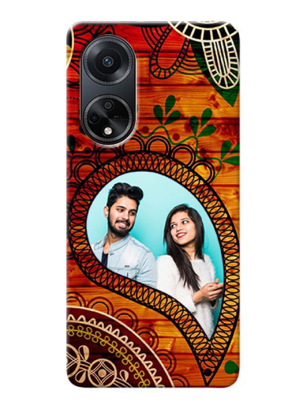 Custom Oppo F23 5G custom mobile cases: Abstract Colorful Design