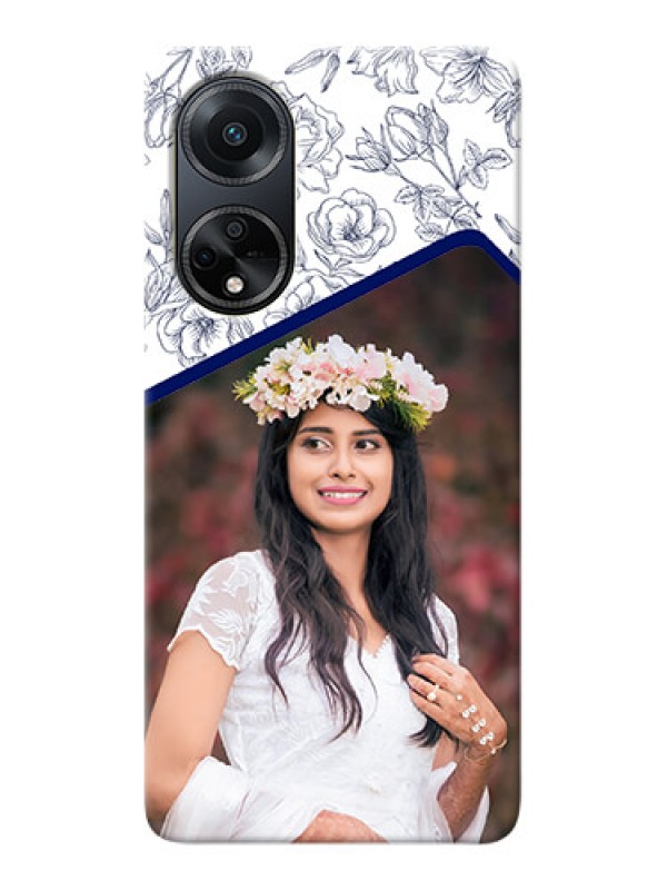 Custom Oppo F23 5G Phone Cases: Premium Floral Design