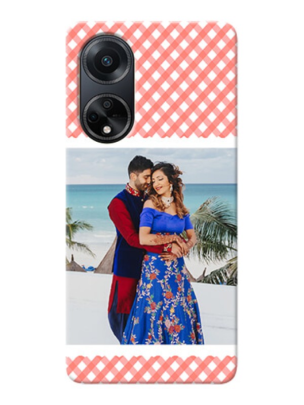 Custom Oppo F23 5G custom mobile cases: Pink Pattern Design