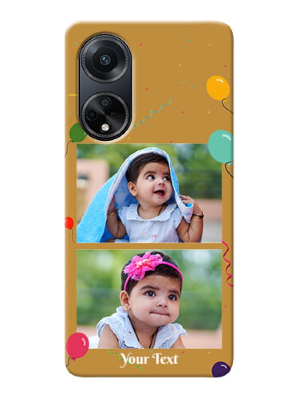 Custom Oppo F23 5G Phone Covers: Image Holder with Birthday Celebrations Design