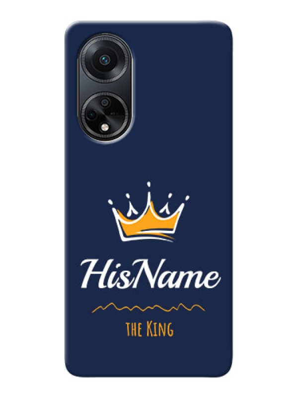 Custom Oppo F23 5G King Phone Case with Name