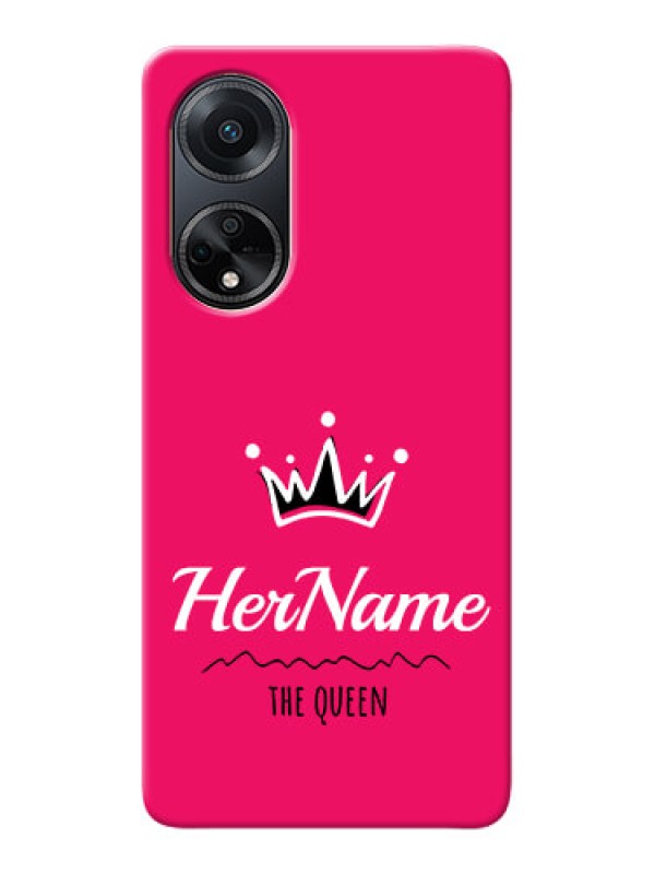 Custom Oppo F23 5G Queen Phone Case with Name