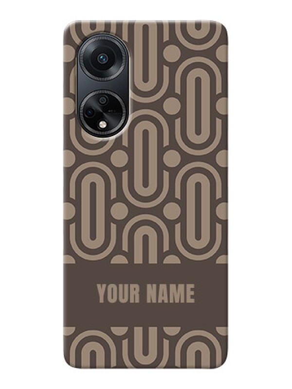 Custom Oppo F23 5G Custom Phone Covers: Captivating Zero Pattern Design