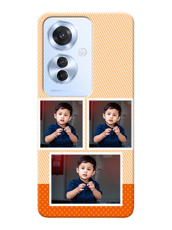 Custom Oppo F25 Pro 5G Mobile Back Covers: Bulk Photos Upload Design