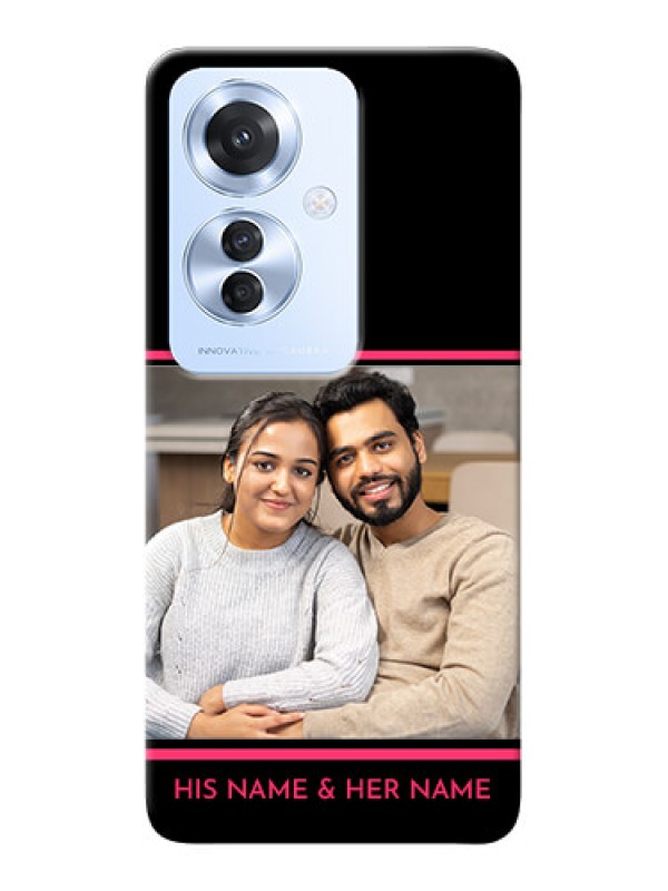 Custom Oppo F25 Pro 5G Mobile Covers With Add Text Design