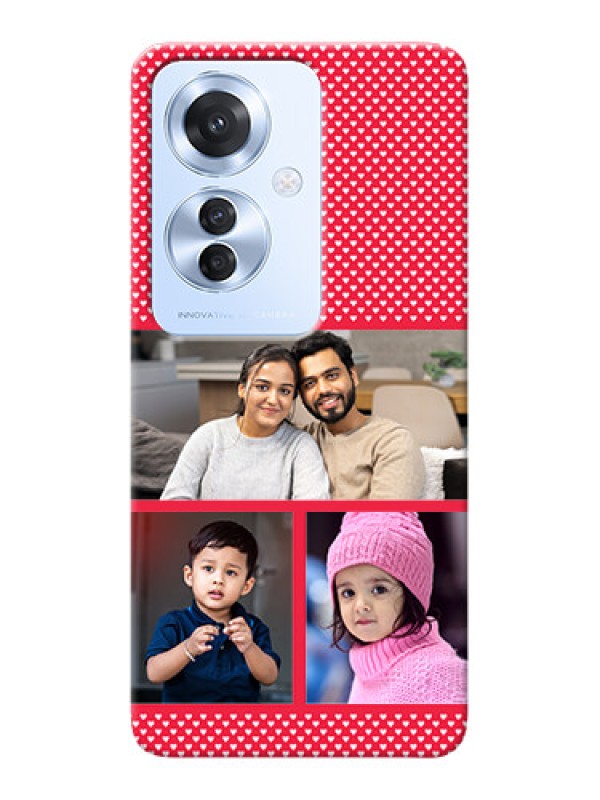 Custom Oppo F25 Pro 5G mobile back covers online: Bulk Pic Upload Design