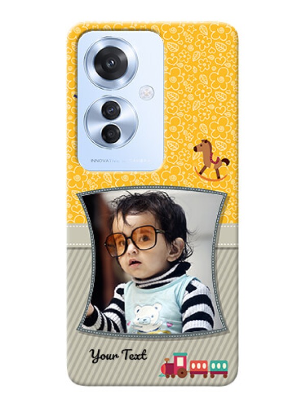 Custom Oppo F25 Pro 5G Mobile Cases Online: Baby Picture Upload Design