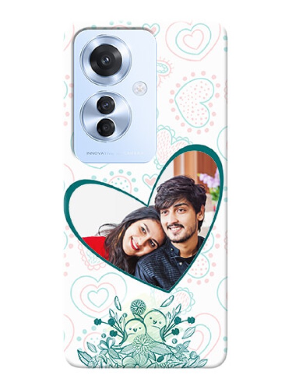 Custom Oppo F25 Pro 5G Personalized Mobile Cases: Premium Couple Design