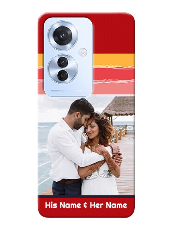 Custom Oppo F25 Pro 5G custom mobile phone covers: Colorful Case Design