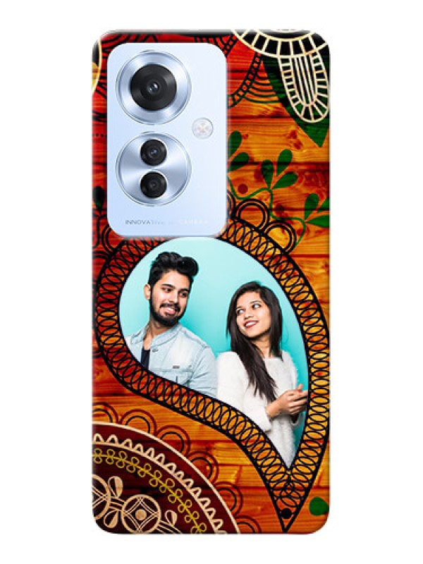 Custom Oppo F25 Pro 5G custom mobile cases: Abstract Colorful Design