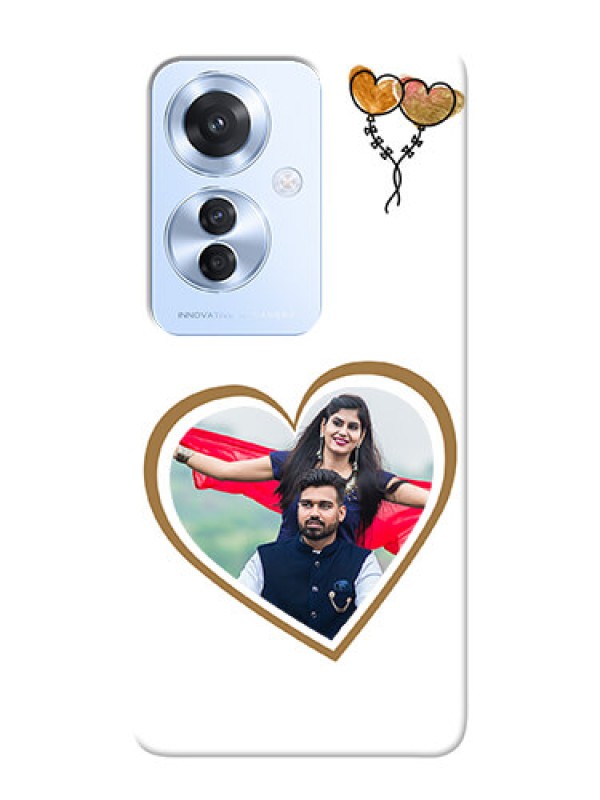 Custom Oppo F25 Pro 5G customized phone cases: You And Me Design