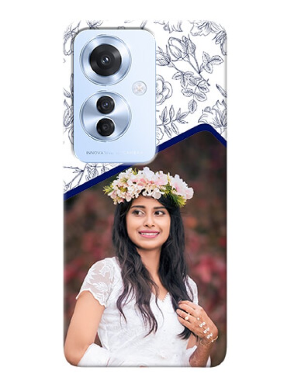 Custom Oppo F25 Pro 5G Phone Cases: Premium Floral Design